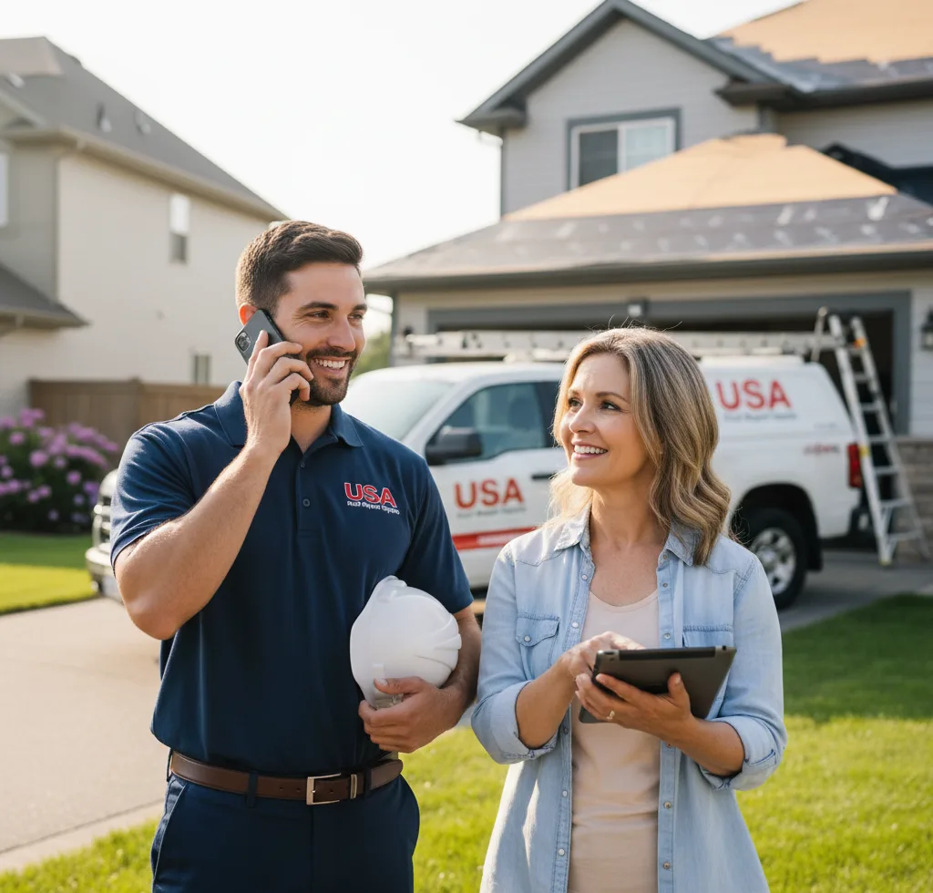 USA Roof Repair Experts customer support in Morrisville
